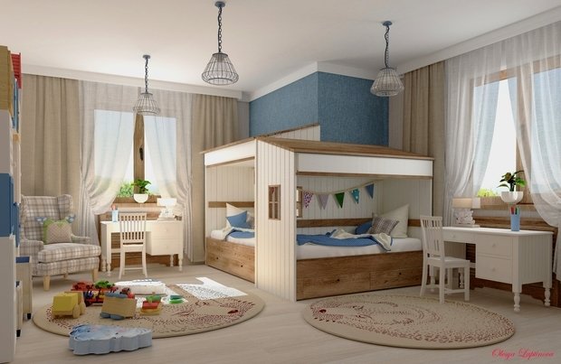 Фото из портфолио Дом в Москве  – фотографии дизайна интерьеров на INMYROOM