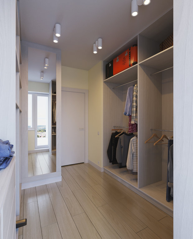 Фотография: Гардеробная в стиле Современный – фото на INMYROOM