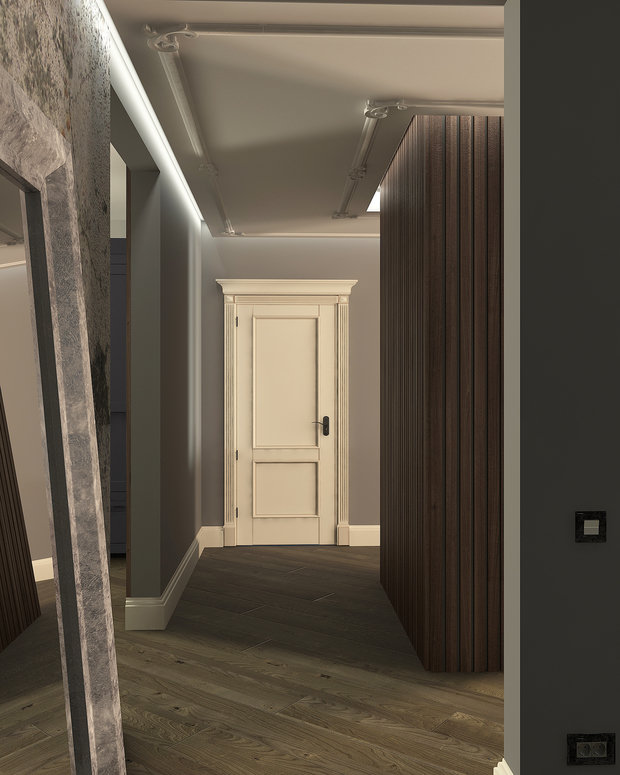 Фото из портфолио Минимализм холостяка – фотографии дизайна интерьеров на INMYROOM