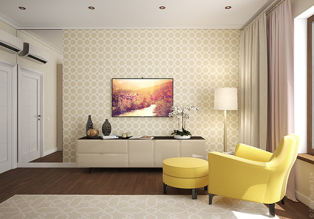 Фото из портфолио Подмосковная соната – фотографии дизайна интерьеров на INMYROOM