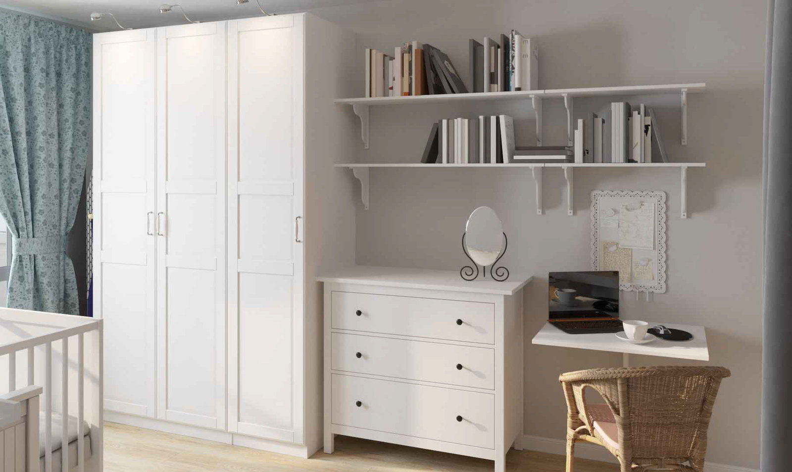 Фотография: Кабинет в стиле Скандинавский, Гид, ИКЕА, П-44 – фото на INMYROOM Фотография: Кабинет в стиле Скандинавский, Гид, ИКЕА, П-44 – фото на INMYROOM