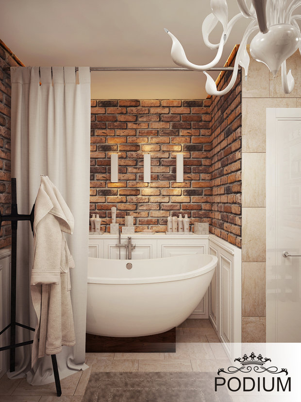 Фото из портфолио Ванная комната в стиле Лофт – фотографии дизайна интерьеров на INMYROOM