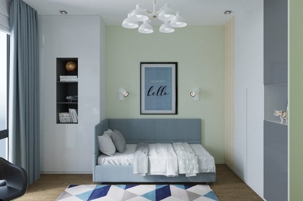 Фото из портфолио ЖК Пресня Сити – фотографии дизайна интерьеров на INMYROOM