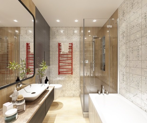 Фото из портфолио Проект 3-х комнатной квартиры в духе лофт – фотографии дизайна интерьеров на INMYROOM