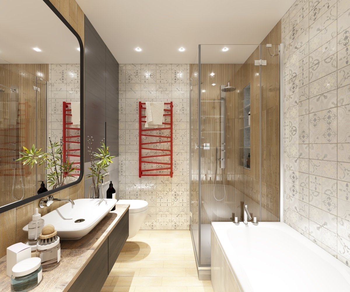 Фото из портфолио Проект 3-х комнатной квартиры в духе лофт – фотографии дизайна интерьеров на INMYROOM Фото из портфолио Проект 3-х комнатной квартиры в духе лофт – фотографии дизайна интерьеров на INMYROOM