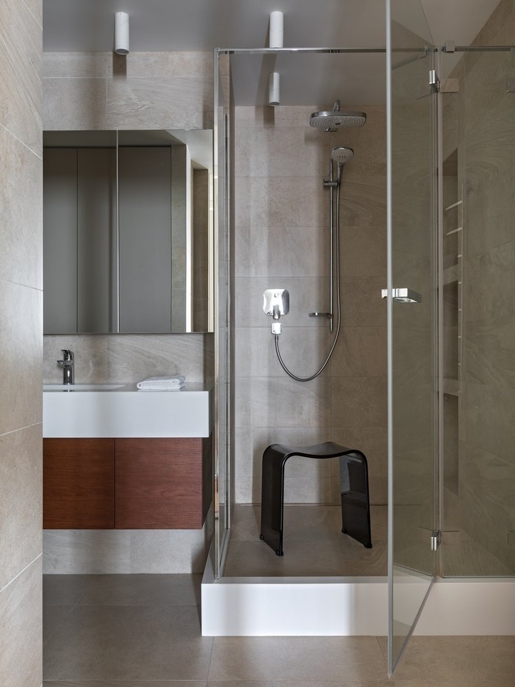 Фотография: Ванная в стиле Современный, Квартира, Проект дня, Минск, Евгения Лыкасова, 4 и больше, Более 90 метров – фото на INMYROOM Фотография: Ванная в стиле Современный, Квартира, Проект дня, Минск, Евгения Лыкасова, 4 и больше, Более 90 метров – фото на INMYROOM