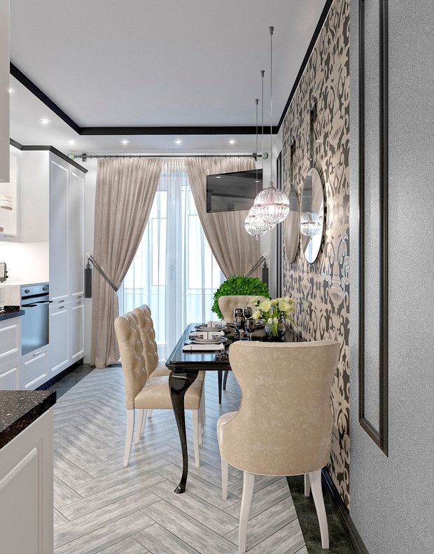 Фото из портфолио Графит – фотографии дизайна интерьеров на INMYROOM