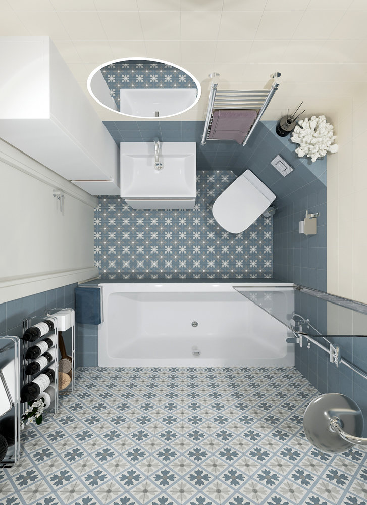 Фотография: Ванная в стиле Современный, Квартира, Студия, Проект недели, Одинцово, Монолитный дом, до 40 метров, Ольга Бойцова – фото на INMYROOM Фотография: Ванная в стиле Современный, Квартира, Студия, Проект недели, Одинцово, Монолитный дом, до 40 метров, Ольга Бойцова – фото на INMYROOM