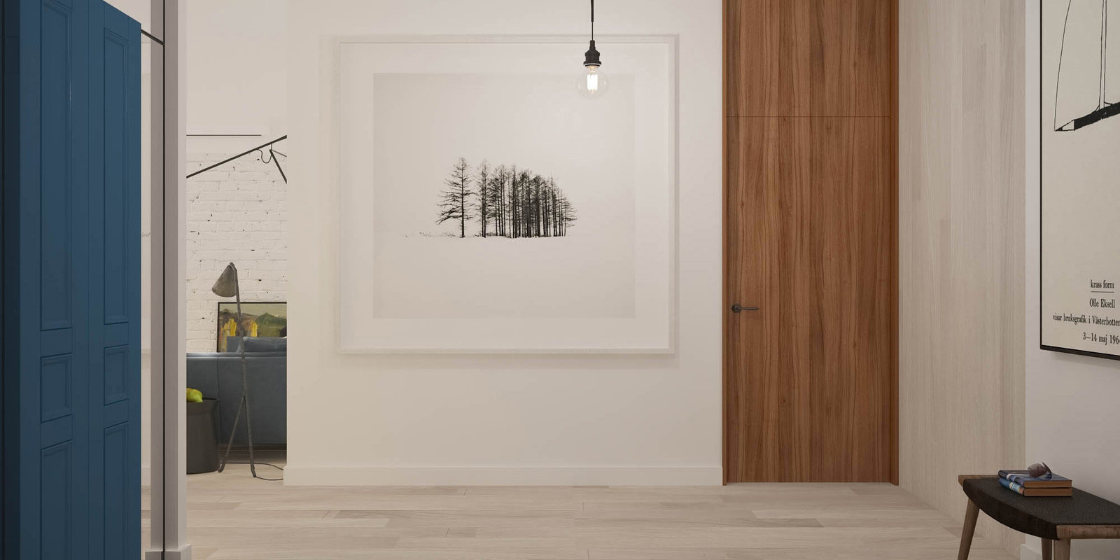 Фотография: Прихожая в стиле Скандинавский, Современный, Эклектика, Декор интерьера, Квартира, Дома и квартиры, Проект недели – фото на INMYROOM