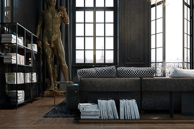 Фото из портфолио Paris apartment – фотографии дизайна интерьеров на INMYROOM
