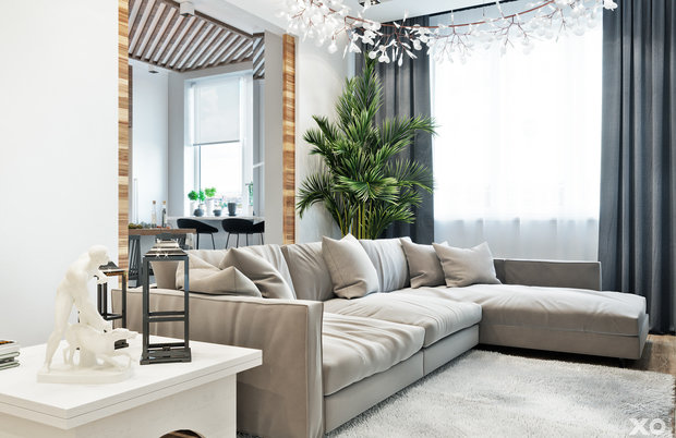 Фото из портфолио Эко-минимализм от XO Design – фотографии дизайна интерьеров на INMYROOM