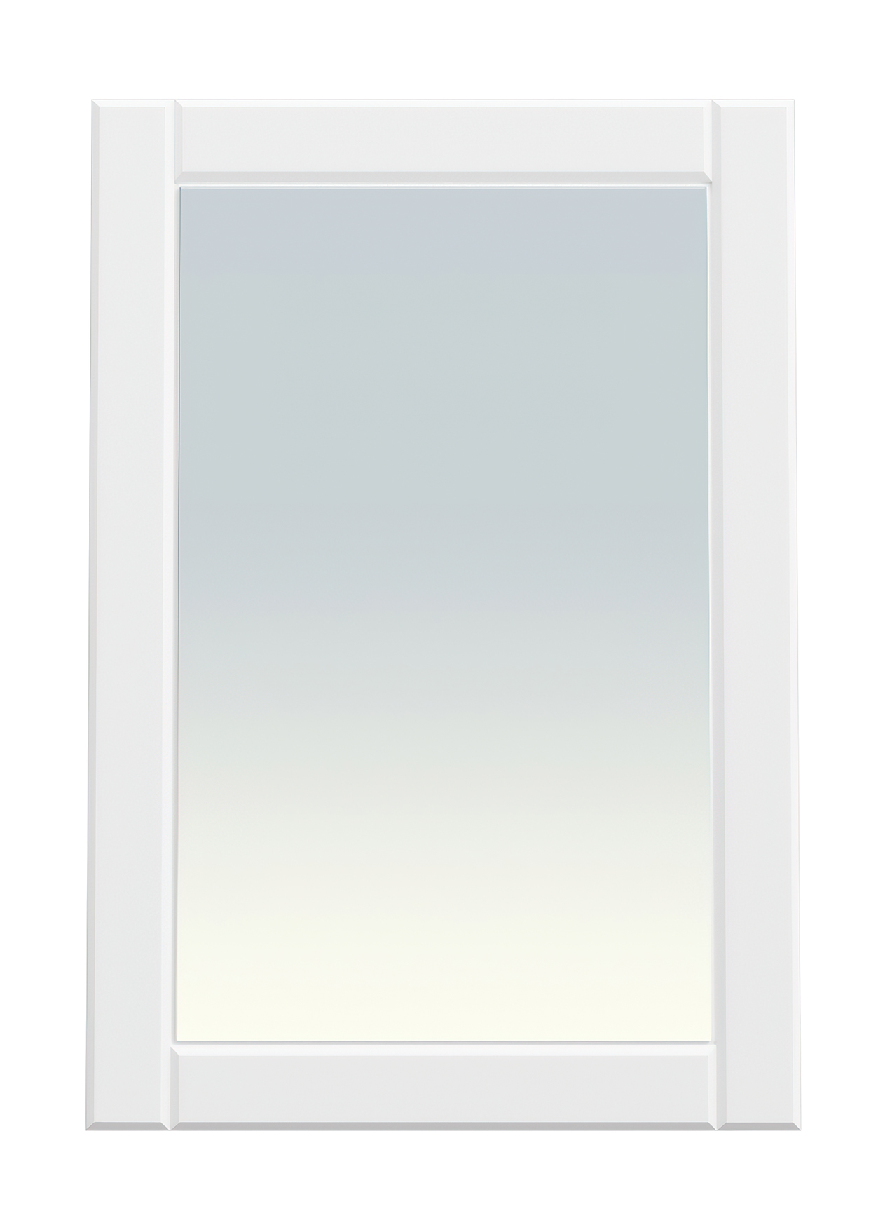 Зеркало настенное Изабель белого цвета