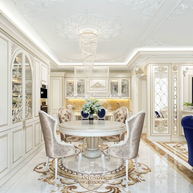 Фото из портфолио Гостиная в классическом стиле от Елены Антонович – фотографии дизайна интерьеров на INMYROOM