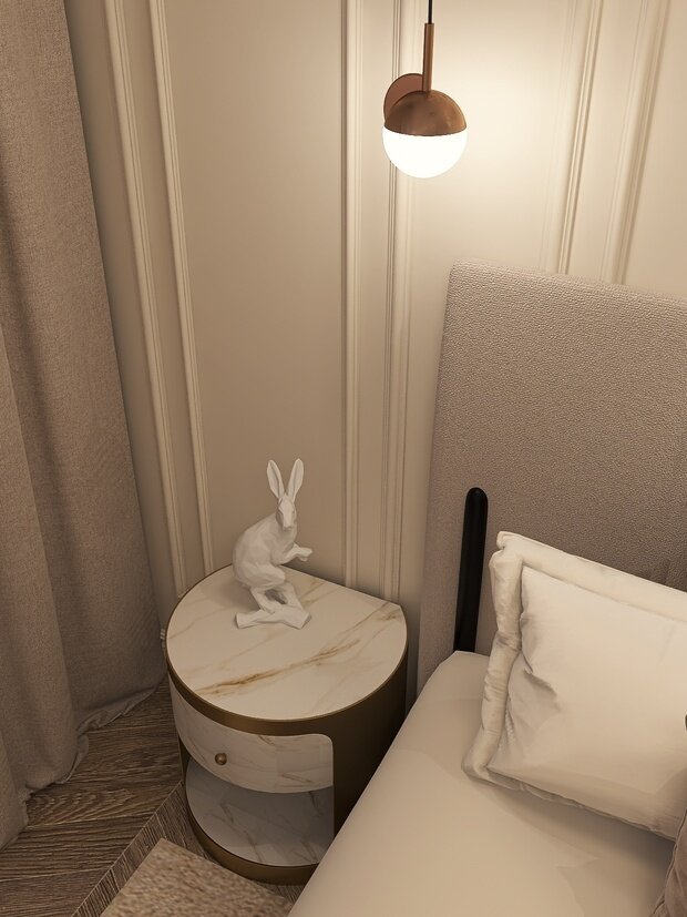 Фото из портфолио Спальня Неоклассика – фотографии дизайна интерьеров на INMYROOM