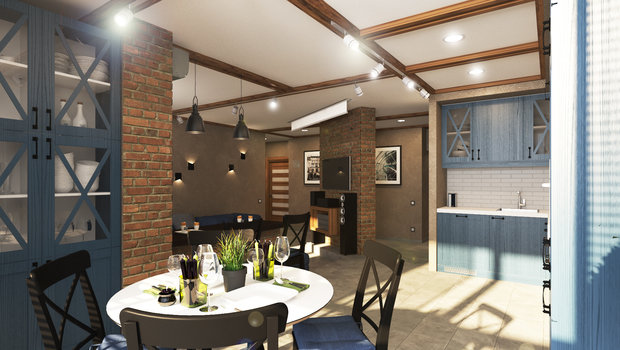 Фото из портфолио Дизайн гостиной – фотографии дизайна интерьеров на INMYROOM