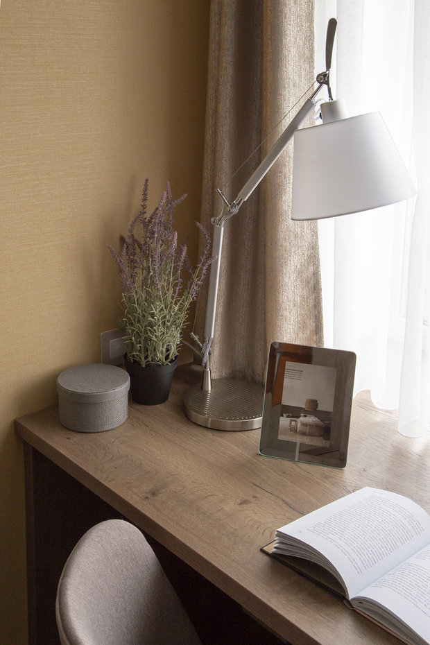 Фотография: Кабинет в стиле Современный, Квартира, Проект дня, Санкт-Петербург, Кирпичный дом, 3 комнаты, 40-60 метров, Елена Пылина – фото на INMYROOM