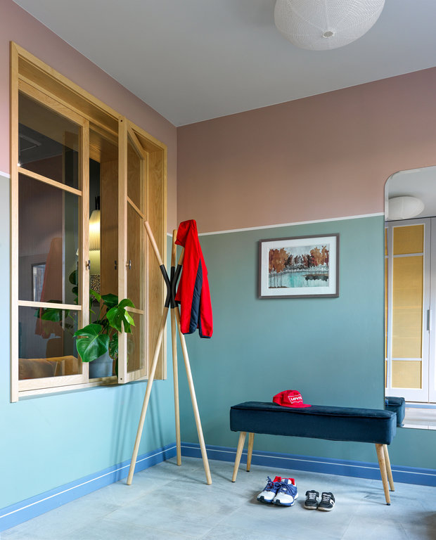Фотография: Прихожая в стиле Скандинавский, Эклектика, Проект недели, Московская область, Таунхаус, 4 и больше, Более 90 метров, Ирина Бдайциева – фото на INMYROOM