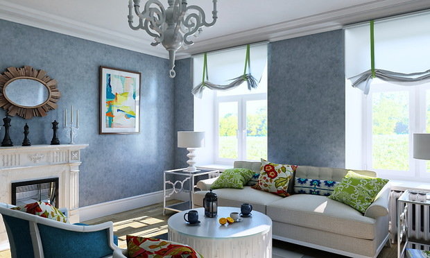 Фотография: Гостиная в стиле Прованс и Кантри – фото на INMYROOM