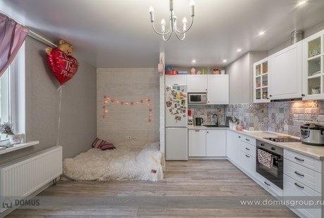 Ремонт студии в ЖК «GreenCity»