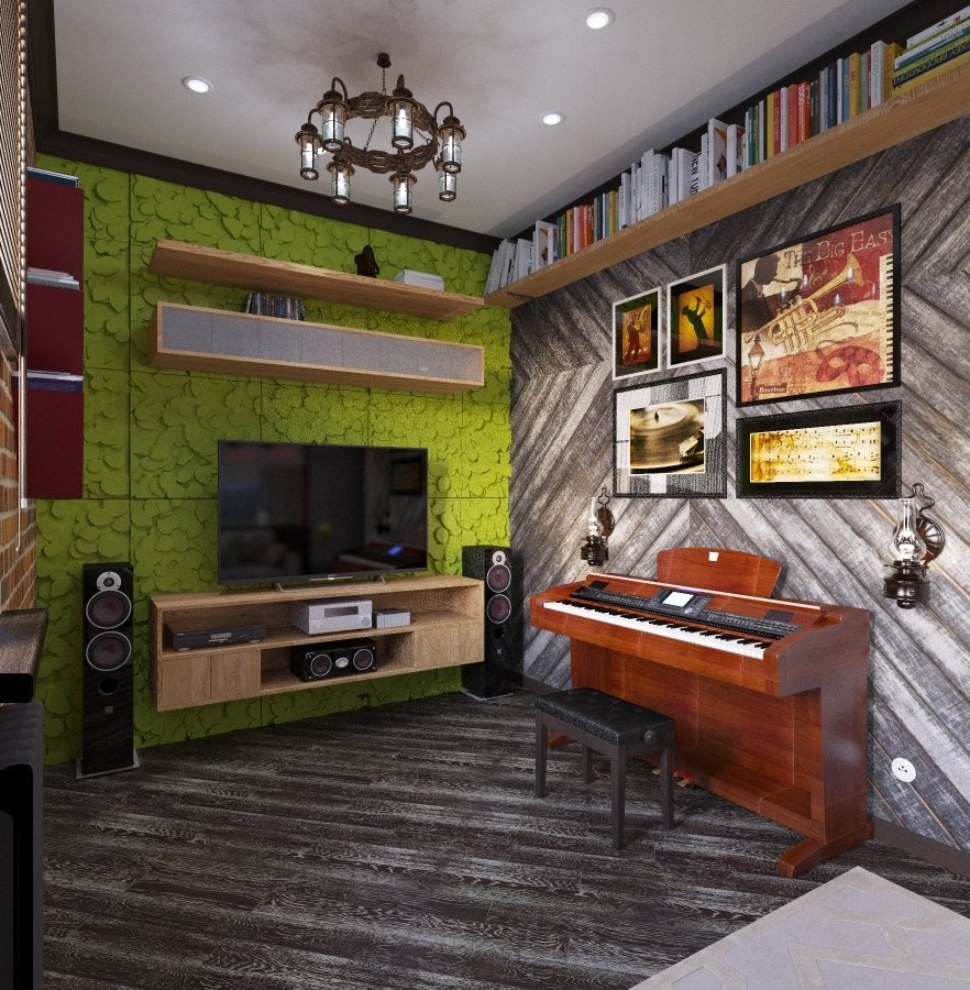 Фото из портфолио Гостиная со столовой 30 кв. м. – фотографии дизайна интерьеров на INMYROOM Фото из портфолио Гостиная со столовой 30 кв. м. – фотографии дизайна интерьеров на INMYROOM