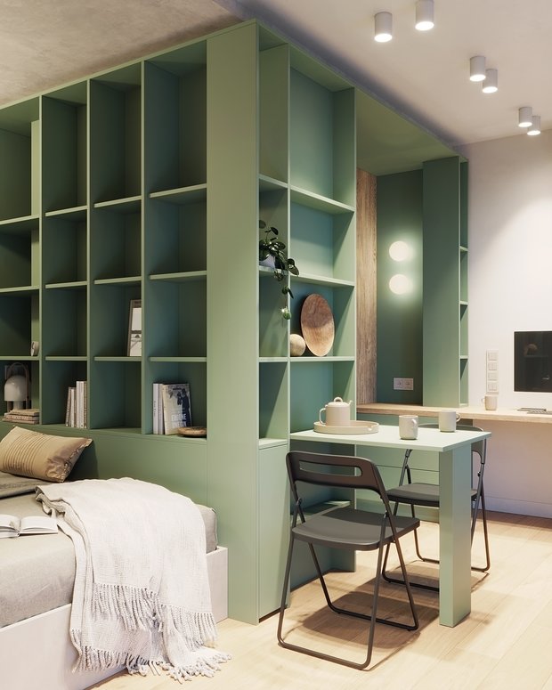 Фото из портфолио Квартира-студия в Санкт-Петербурге, 23,3 м2 – фотографии дизайна интерьеров на INMYROOM