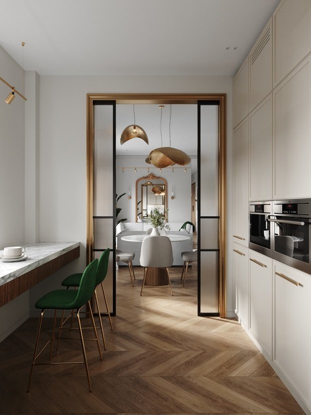 Фото из портфолио Дизайн интерьера квартиры в сталинке – фотографии дизайна интерьеров на INMYROOM