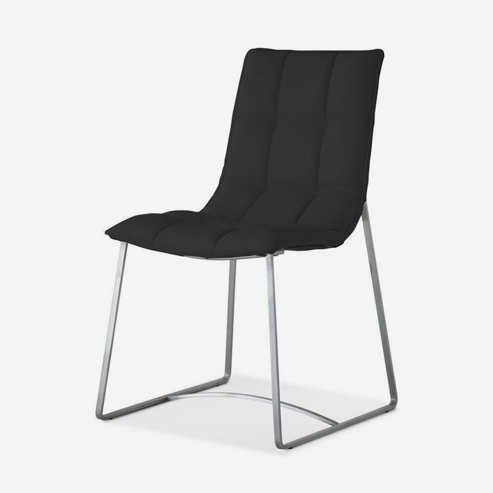 Стул обеденный Виктория черного цвета