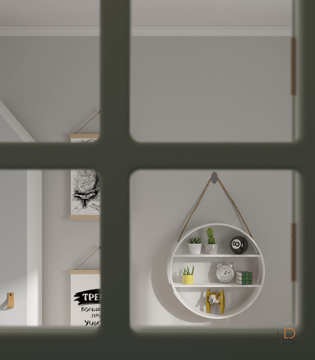 Фото из портфолио Детская_ – фотографии дизайна интерьеров на INMYROOM
