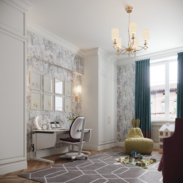 Фото из портфолио ПРОСПЕКТ МИРА – фотографии дизайна интерьеров на INMYROOM