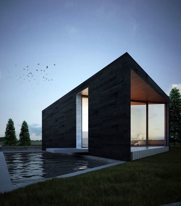 Фото из портфолио Дом в стиле минимализм / Minimalism house – фотографии дизайна интерьеров на INMYROOM
