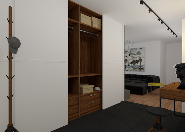 Фото из портфолио Квартира для байкера – фотографии дизайна интерьеров на INMYROOM