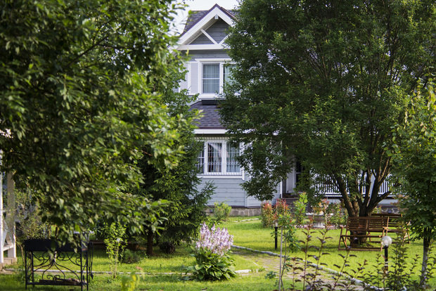 Фотография: Ландшафт в стиле , Дом, Проект дня, Дом и дача, Более 90 метров, Анна Васильева – фото на INMYROOM