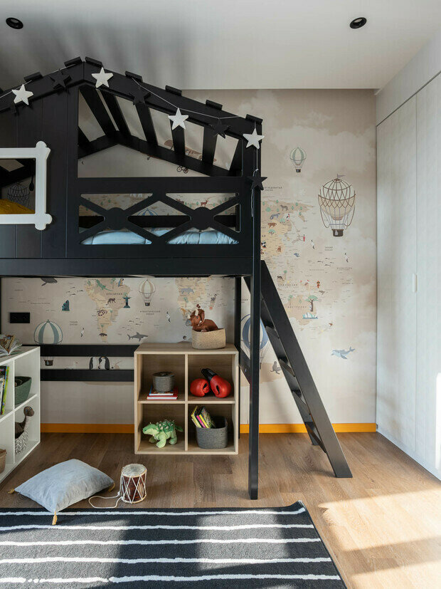 Фотография: Детская в стиле Современный, Эклектика, Проект недели – фото на INMYROOM