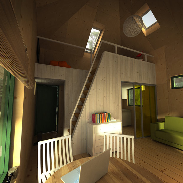 Фото из портфолио Дачный дом – фотографии дизайна интерьеров на INMYROOM