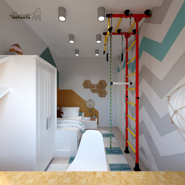Фото из портфолио Детская комната 2 – фотографии дизайна интерьеров на INMYROOM