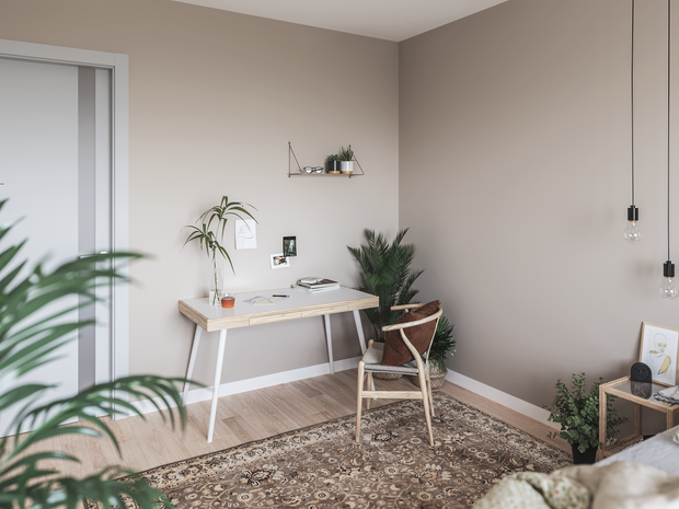 Фотография: Кабинет в стиле Скандинавский, Гид, интерьер квартиры для девушки, как оформить квартиру для девушки, Мария Полянская, ADI INTERIORS GROUP, АРИНА ТРОИЛОВА, Виктория Скоробогатько, Нина Иваненко – фото на INMYROOM
