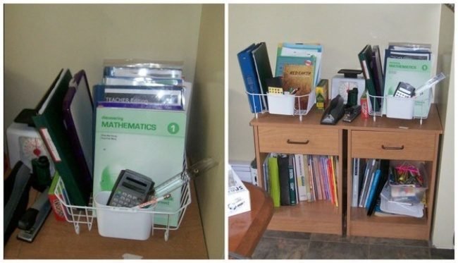 Фотография: в стиле , Аксессуары, Прочее, Советы, Системы хранения, Хранение мелочей, Metro, домашний офис для ребенка, хранение аксессуаров, хранение канцелярии – фото на INMYROOM