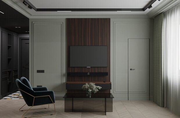 Фото из портфолио Квартира 78 кв.м. – фотографии дизайна интерьеров на INMYROOM