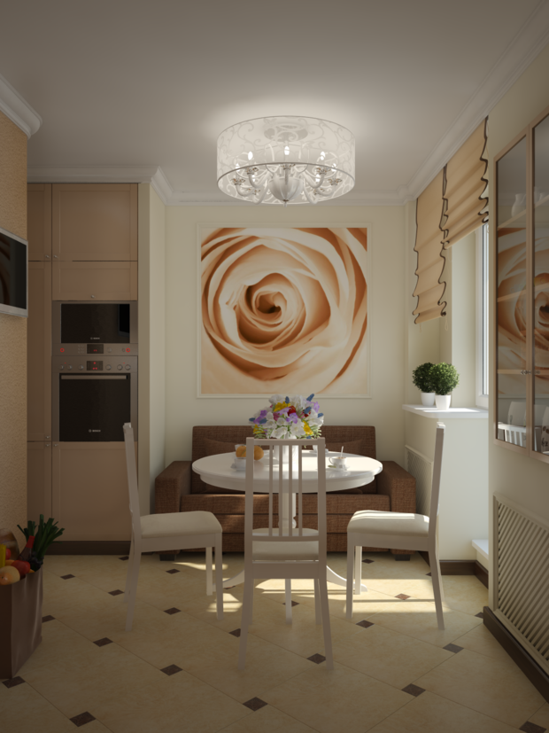 Фотография: Кухня и столовая в стиле Прованс и Кантри – фото на InMyRoom.ru