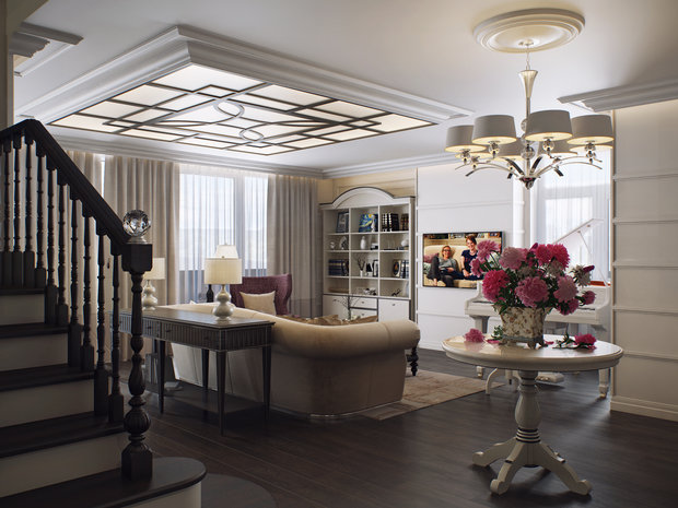 Фото из портфолио  NOBLE CLASSICS – фотографии дизайна интерьеров на INMYROOM