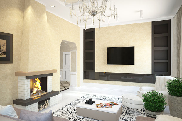 Фото из портфолио Гостиные – фотографии дизайна интерьеров на INMYROOM