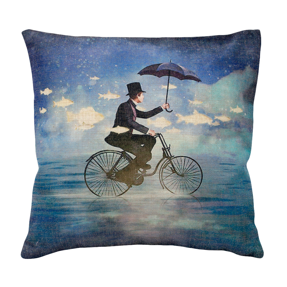 Декоративная подушка «Путешествие»