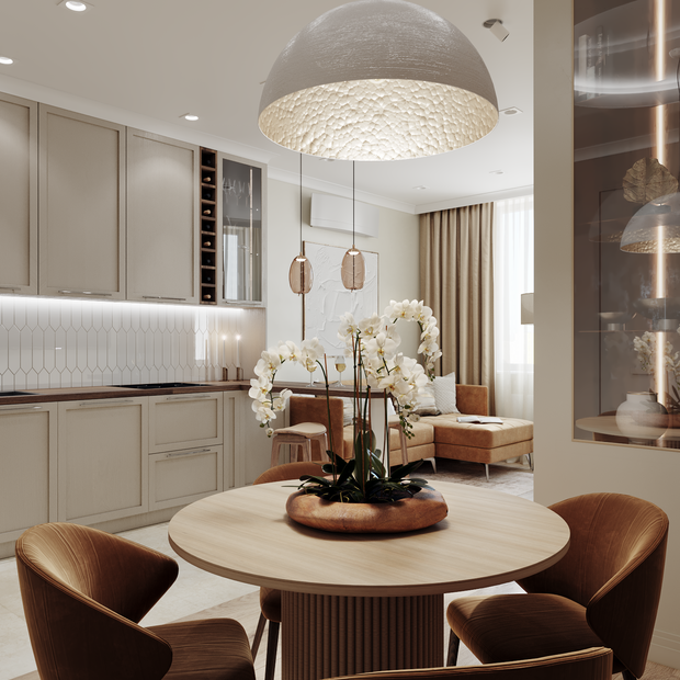 Фото из портфолио ЖК Маяк, 85 м2 – фотографии дизайна интерьеров на INMYROOM