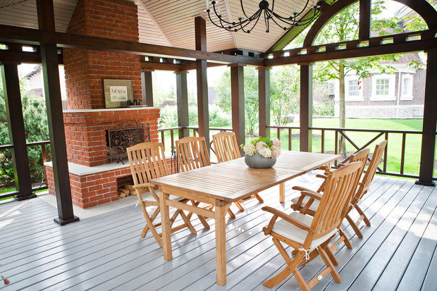 Фото из портфолио Сад в английском стиле в коттеджном поселке Павлово – фотографии дизайна интерьеров на INMYROOM