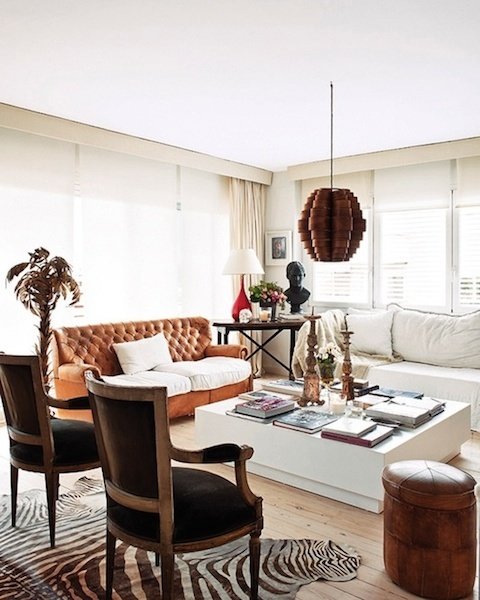 Фотография: Гостиная в стиле Прованс и Кантри, Скандинавский, Декор интерьера, Декор дома, Плетеная мебель – фото на INMYROOM