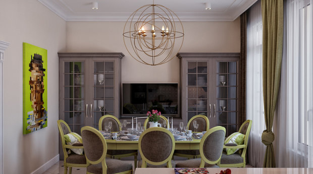 Фото из портфолио Загородная история – фотографии дизайна интерьеров на INMYROOM