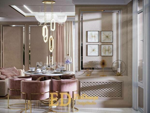 Фото из портфолио Квартира Ар-деко – фотографии дизайна интерьеров на INMYROOM