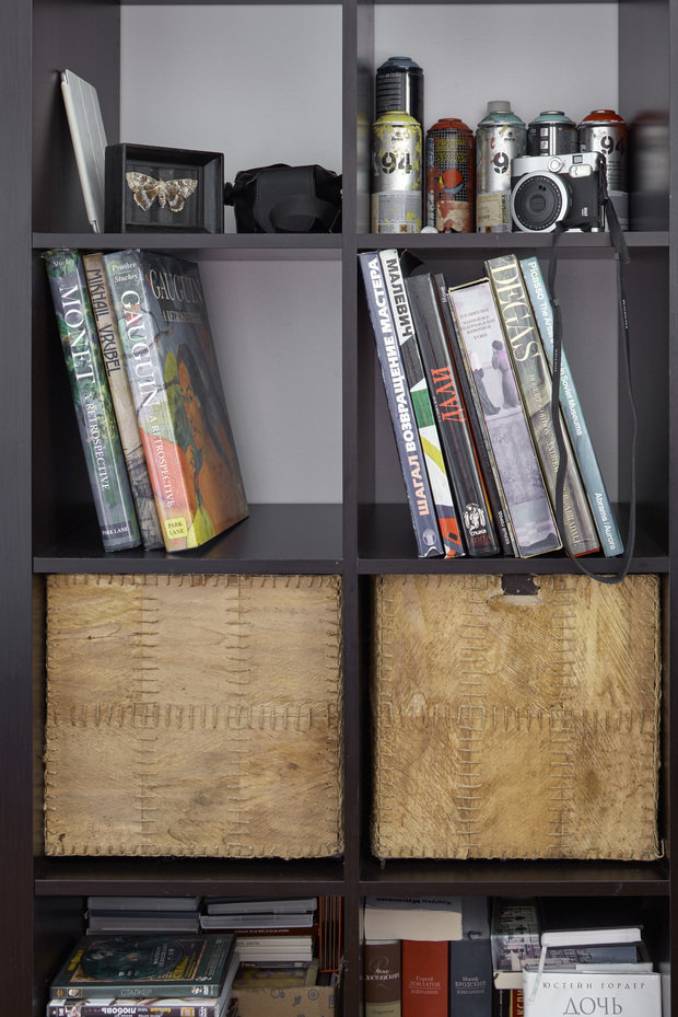 Фотография: Кабинет в стиле Минимализм, Квартира, Проект недели, Москва, Старый фонд, 3 комнаты, 60-90 метров, Арсений Борисенко, za bor – фото на INMYROOM