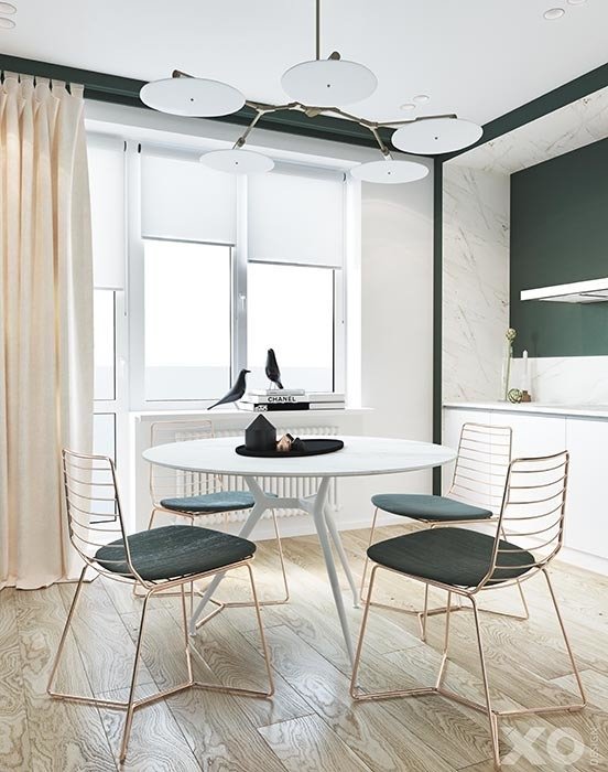 Фото из портфолио Минимализм от XO Design – фотографии дизайна интерьеров на INMYROOM