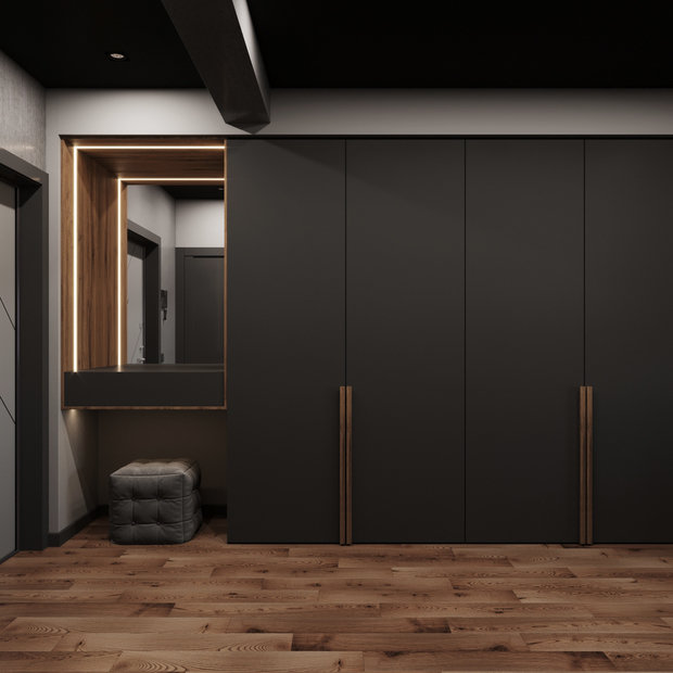 Фото из портфолио Квартира в стиле лофт – фотографии дизайна интерьеров на INMYROOM